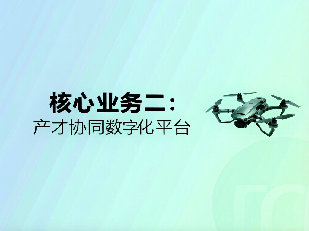 核心业务二：产才协同数字化平台&mdash;&mdash;驱动产才融合的数智引擎