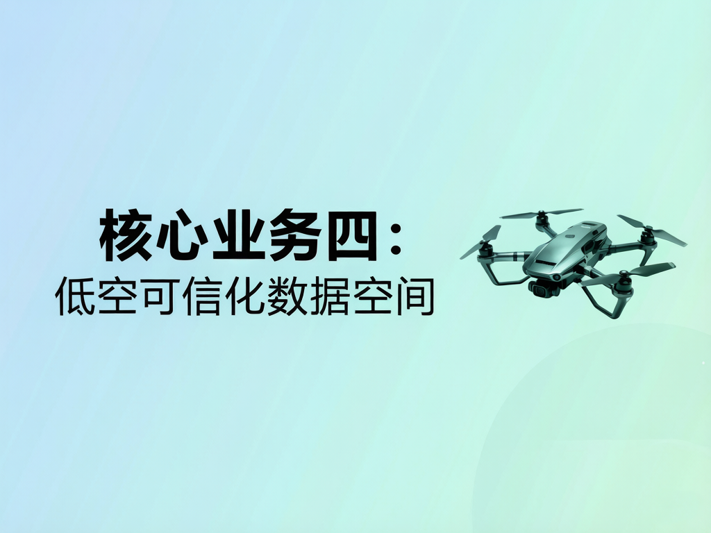 核心业务四：低空可信化数据空间
